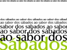 Ao Sabor dos Sábados